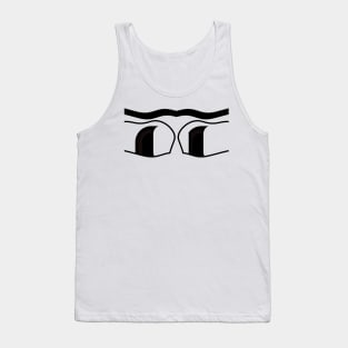 Cartoon Eyes Tank Top